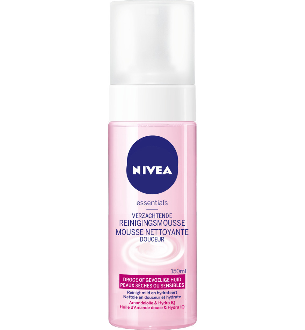 Nivea Visage reinigingsmousse droge (150 ml)