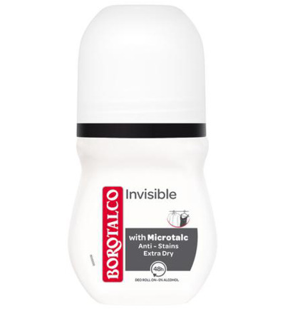 Borotalco Deodorant roller invisible (50 ml)