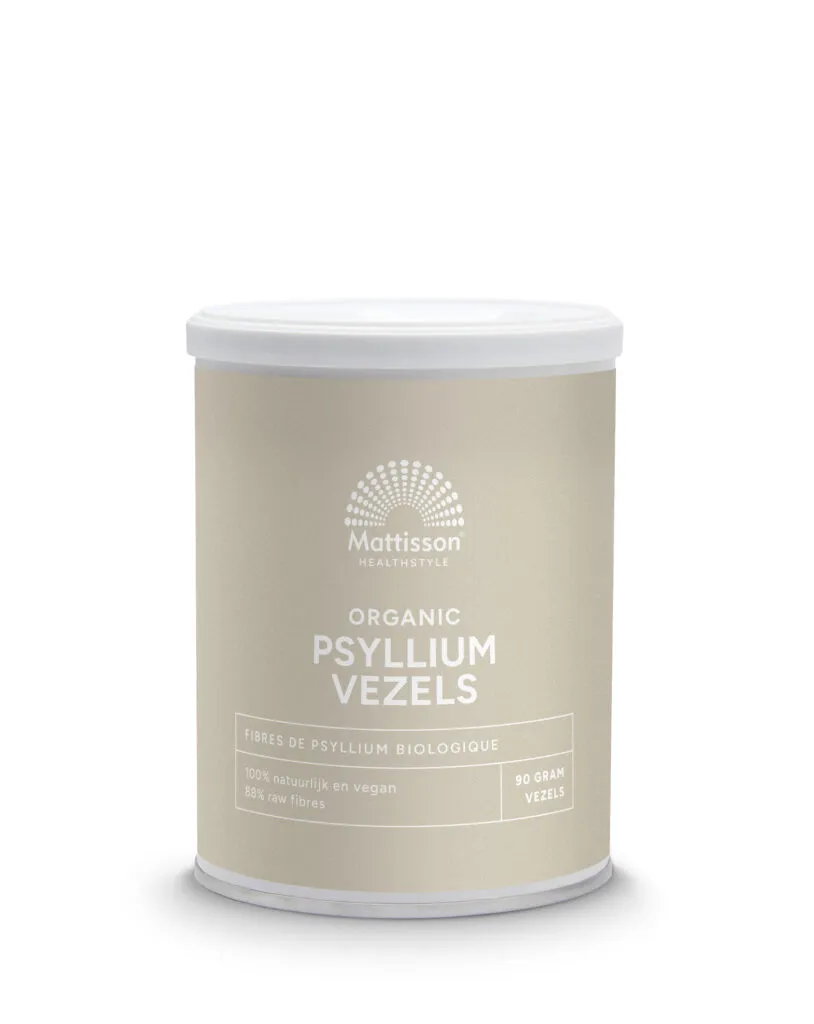 Mattisson Psyllium Vezels Biologisch Bio (90 gr)