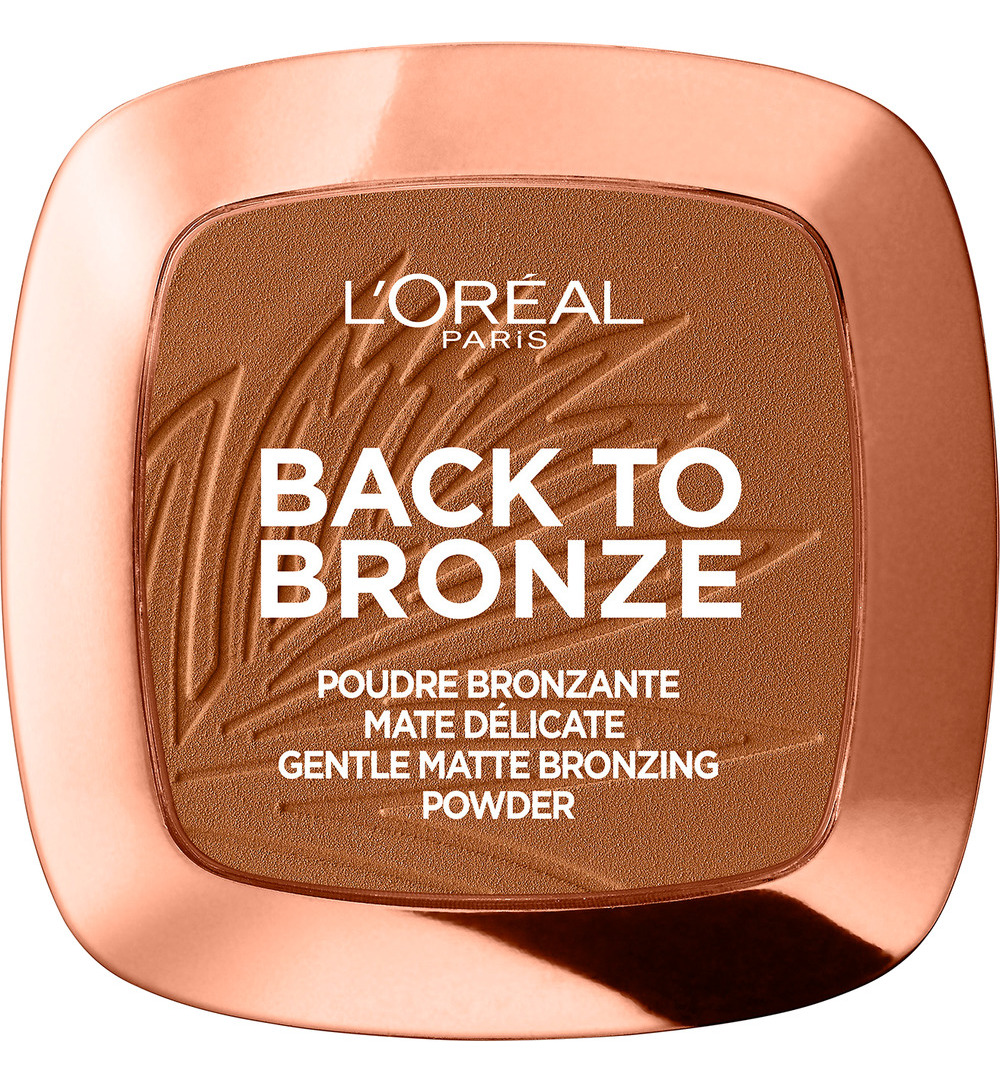 L'Oréal Wake up & glow bronzer 02 back to bronze (1 stuk)