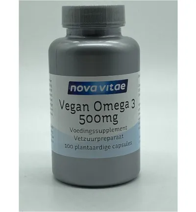 Nova Vitae Vegan Omega 3 500 Mg (100 vega capsules)