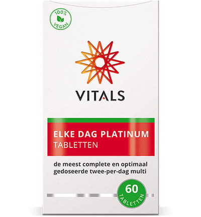 Vitals Elke Dag Platinum (60 tabletten) - image 2