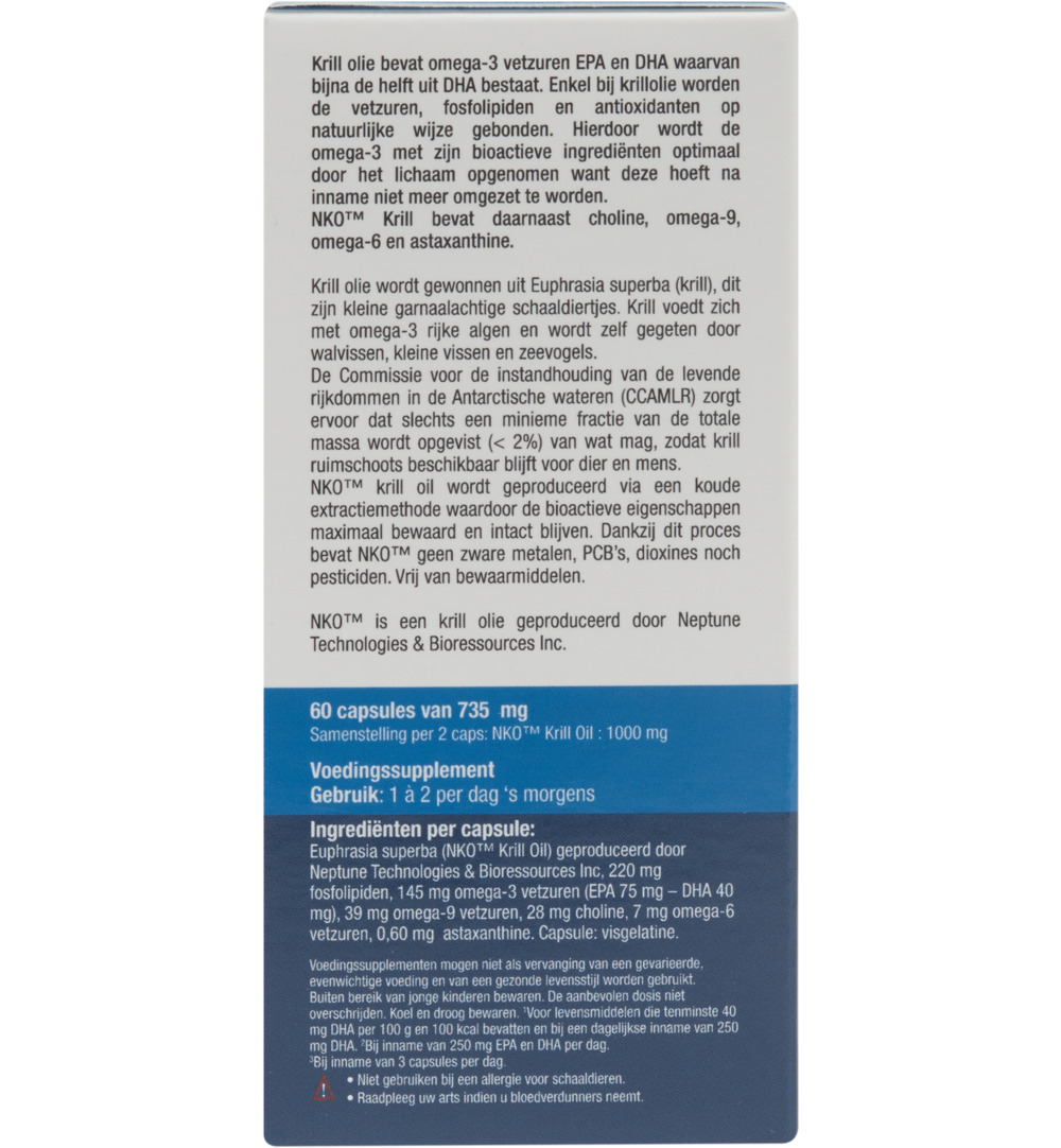 Purasana Krill Olie/Huile (60 capsules) - image 3