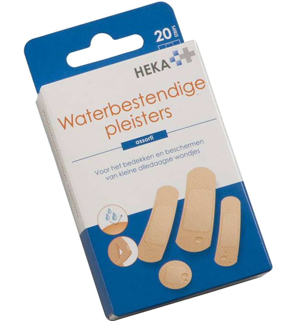 Heka Wondpleister waterbestendig (20 stuks)
