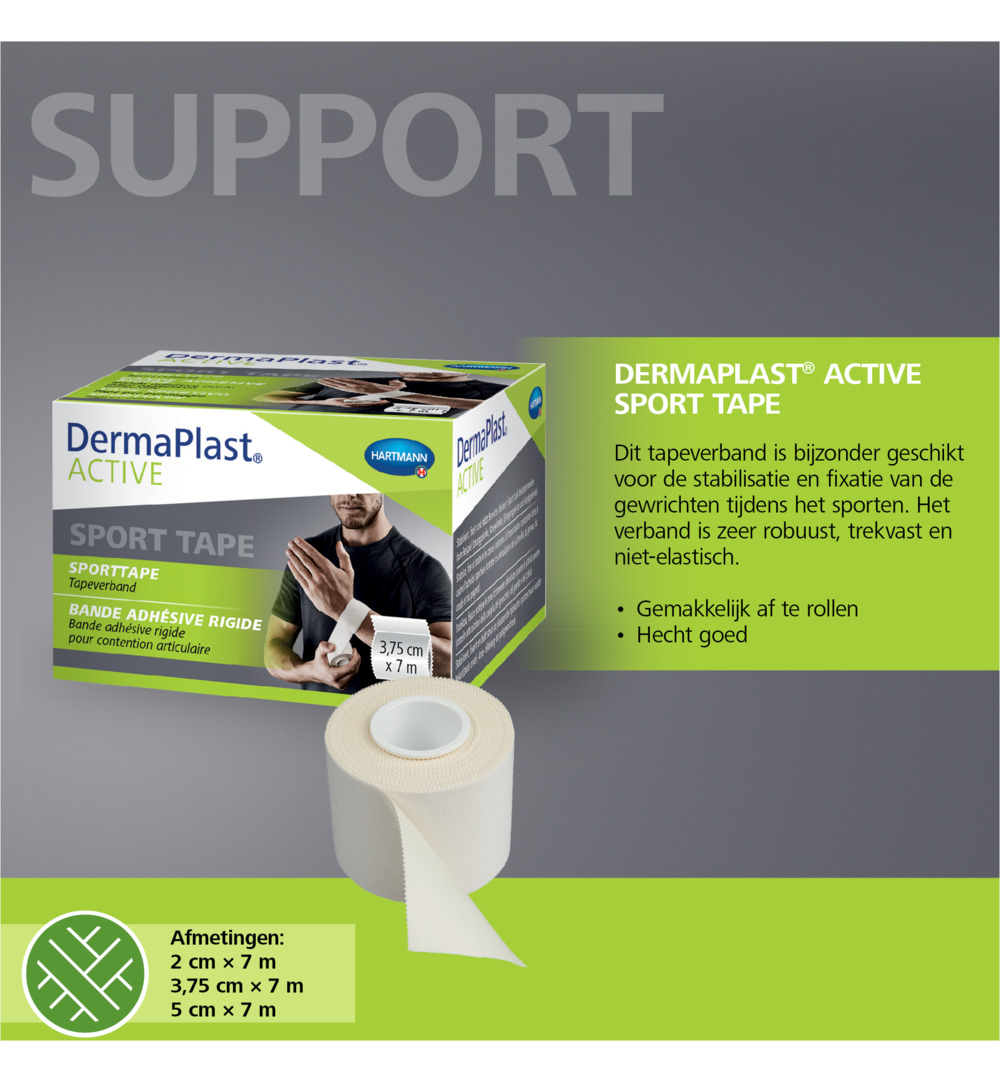 Dermaplast Active Sporttape S (1 stuk) - image 2