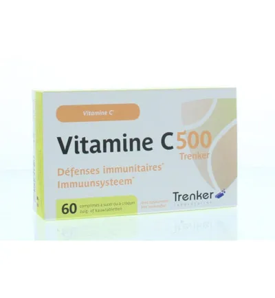 Trenker Vitamine C 500 mg (60 zuigtabletten)