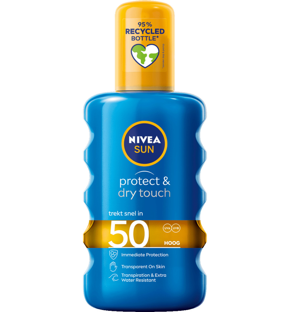 Nivea Sun protect & dry touch spray SPF50 (200 ml)