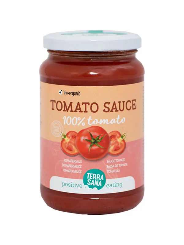 Terrasana Tomatensaus 100% Tomaat Bio (340 gr)