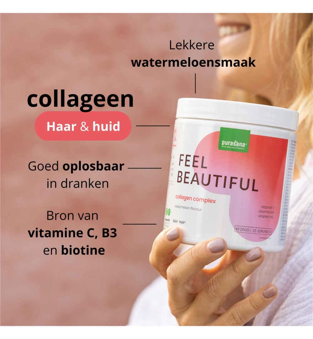Purasana Collagen Watermeloen (250 gr) - image 3