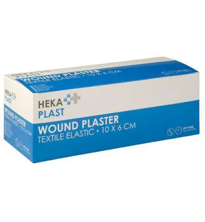 Heka Wondpleister zakjes 10 cm x 6 cm (50 stuks)