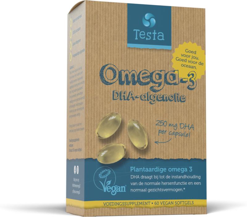 Testa Omega 3 Algenolie 250 Mg Dha Vegan Nl (60 softgels)