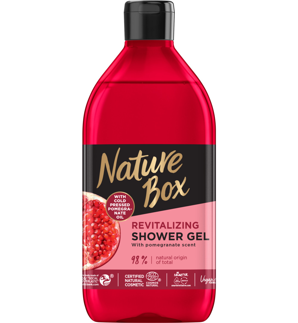 Nature Box Showergel pomegranate (385 ml)