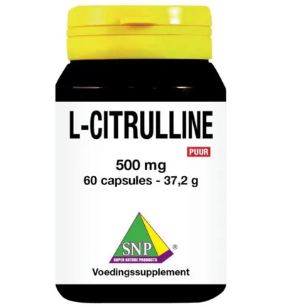 Snp L Citrulline 500 mg puur (60 capsules)