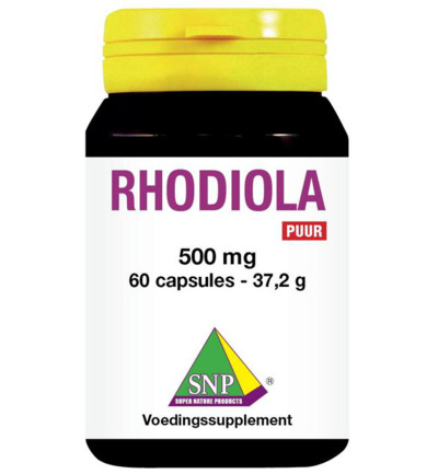 Snp Rhodiola 500 mg puur (60 capsules)