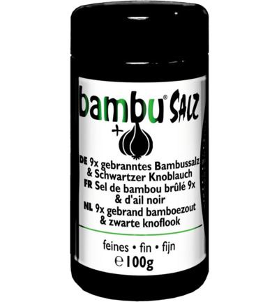 Bambu Salz Bamboezout Knoflook (100 gr)