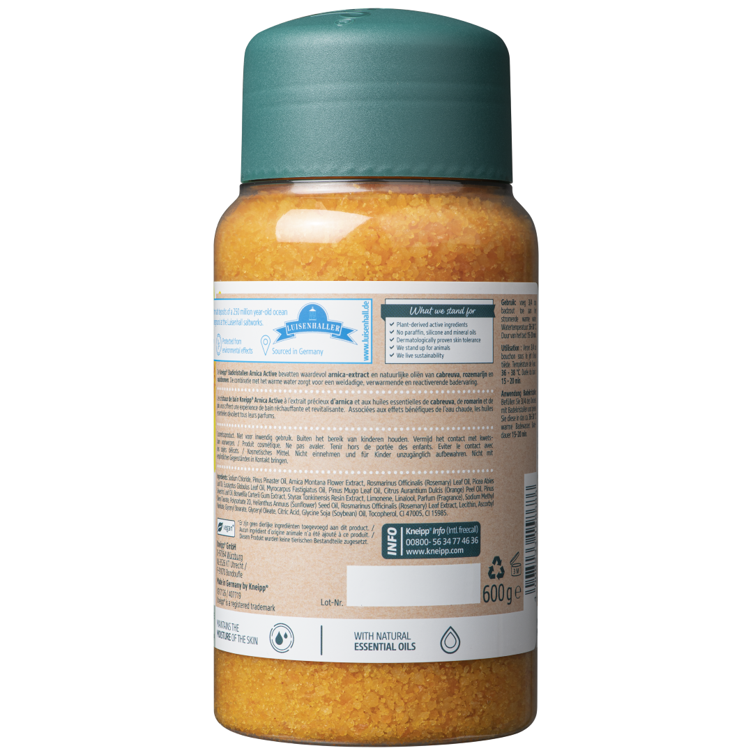 Kneipp Badkristal arnica active (600 gr)