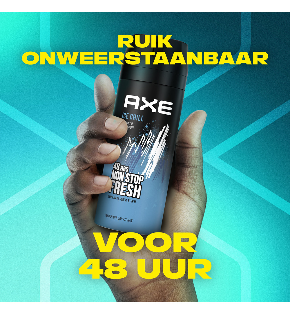 Axe Deodorant bodyspray ice chill (150 ml) - image 4