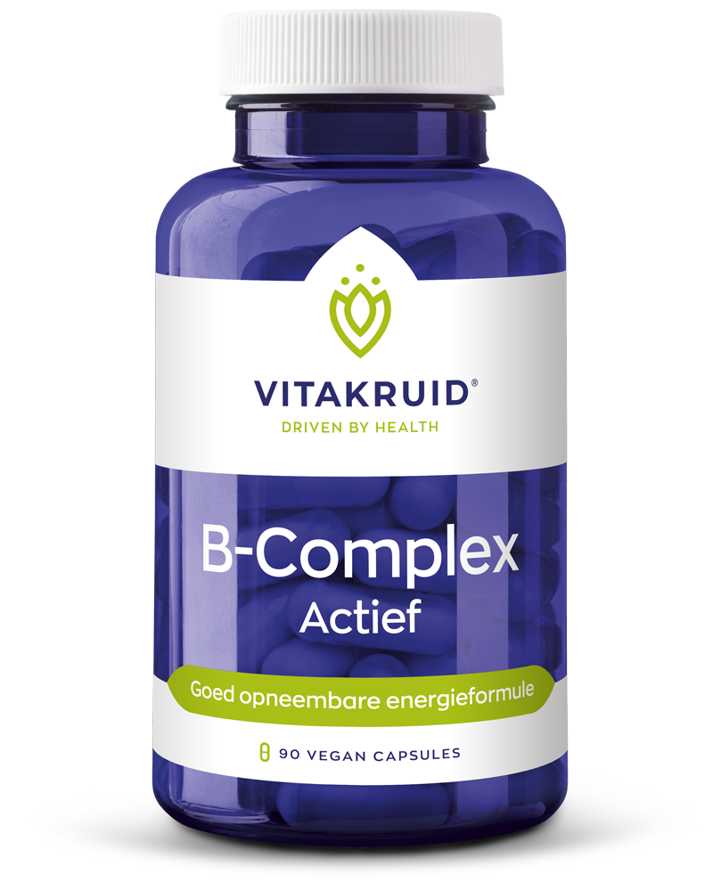 Vitakruid B-Complex Actief Met L-Taurine (90 vega capsules)