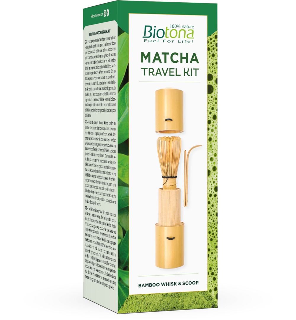 Biotona Matcha Travel Kit (1 Stuk)
