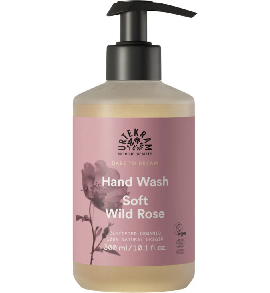 Urtekram Handzeep soft wild rose (300 ml)
