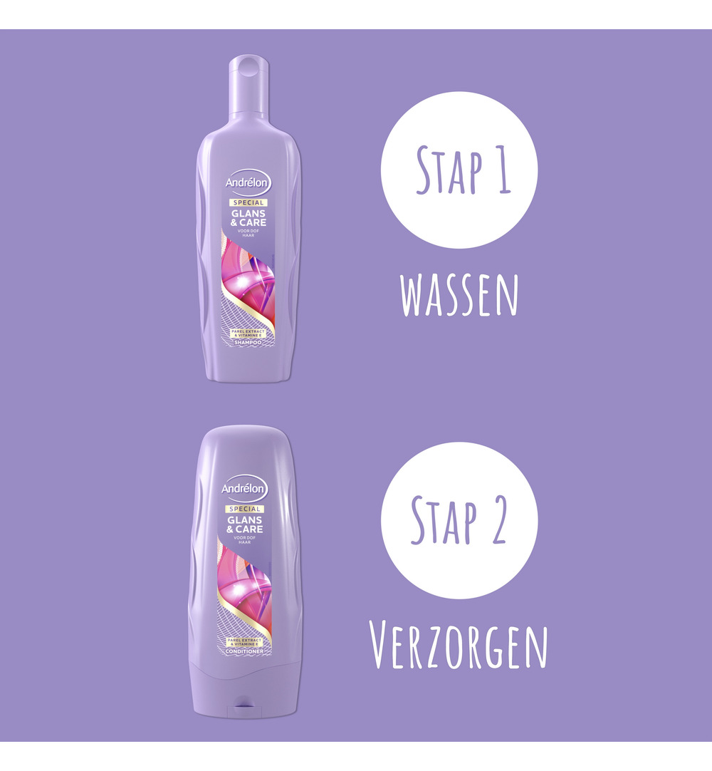 Andrelon Conditioner Glans & Care (300 ml) - image 4