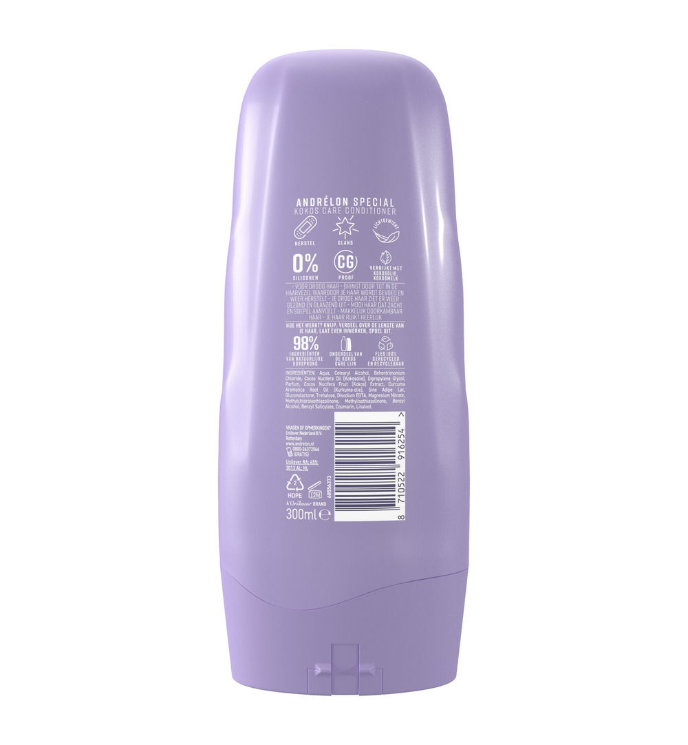 Andrelon Conditioner Kokos Care (300 ml) - image 2