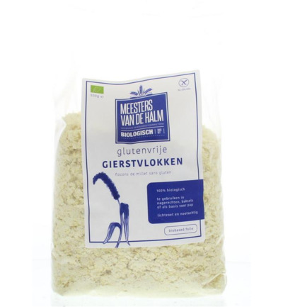 De Halm Gierstvlokken Bio (500 gr)