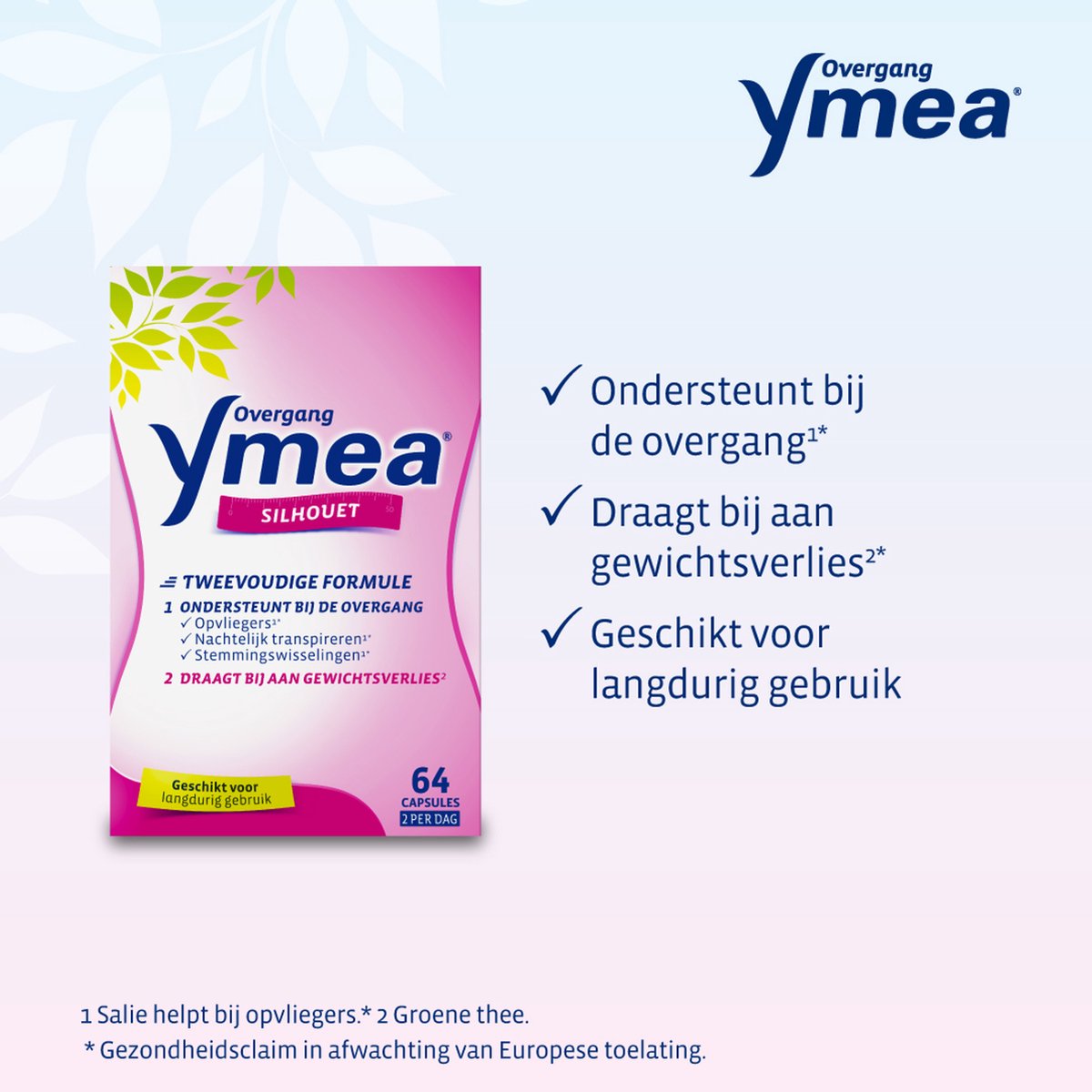 Ymea Overgang Silhouet (64 capsules)