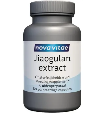Nova Vitae Jiaogulan extract onsterfelijkheidskruid (60 vega capsules)