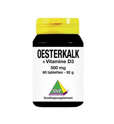 Snp Oesterkalk vitamine D3 (60 tabletten)