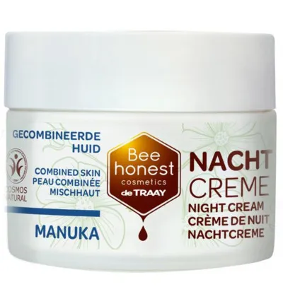Bee Honest Nachtcreme manuka (50 ml)