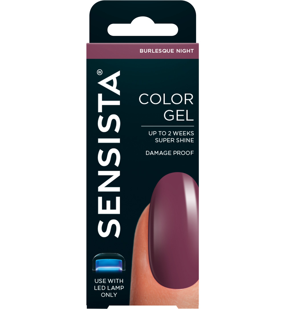 Sensista Color gel burlesque night (7,5 ml)