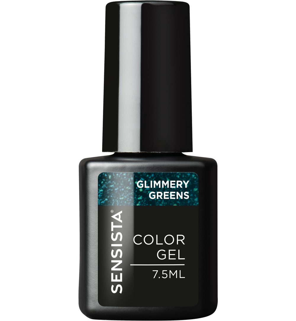 Sensista Color gel glimmerygreens (7,5 ml)