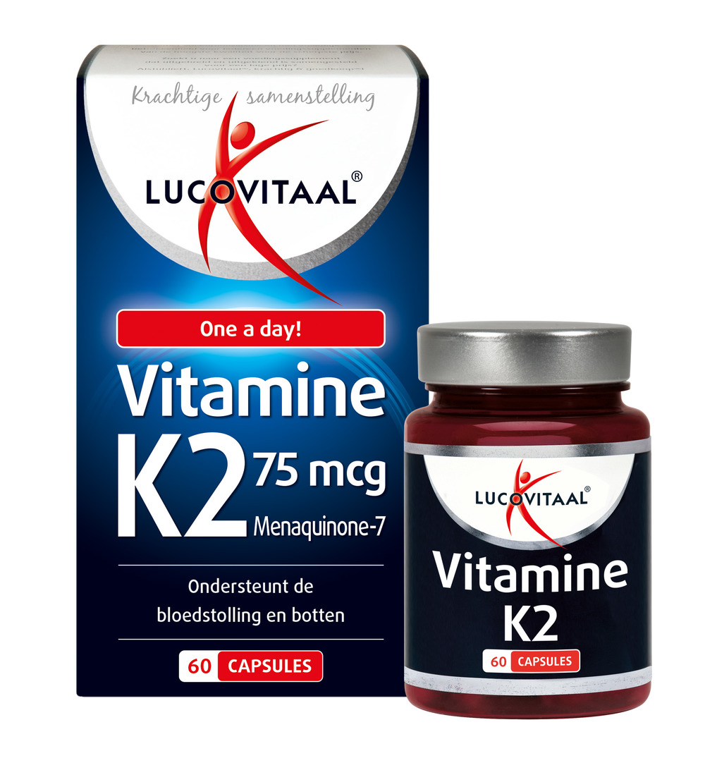 Lucovitaal Vitamine K2 75mcg (60 capsules) - image 3