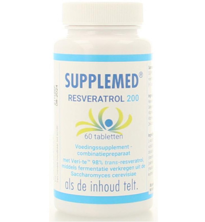Supplemed Resveratrol 200 (60 tabletten)