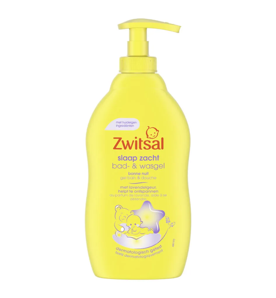 Zwitsal Bad/wasgel lavendel (400 ml)