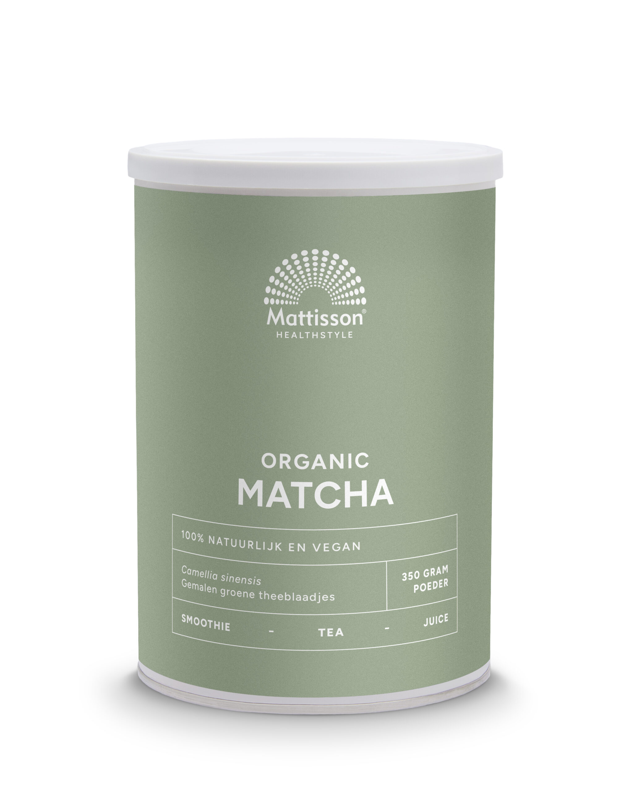 Mattisson Matcha Poeder Bio (350 gr)