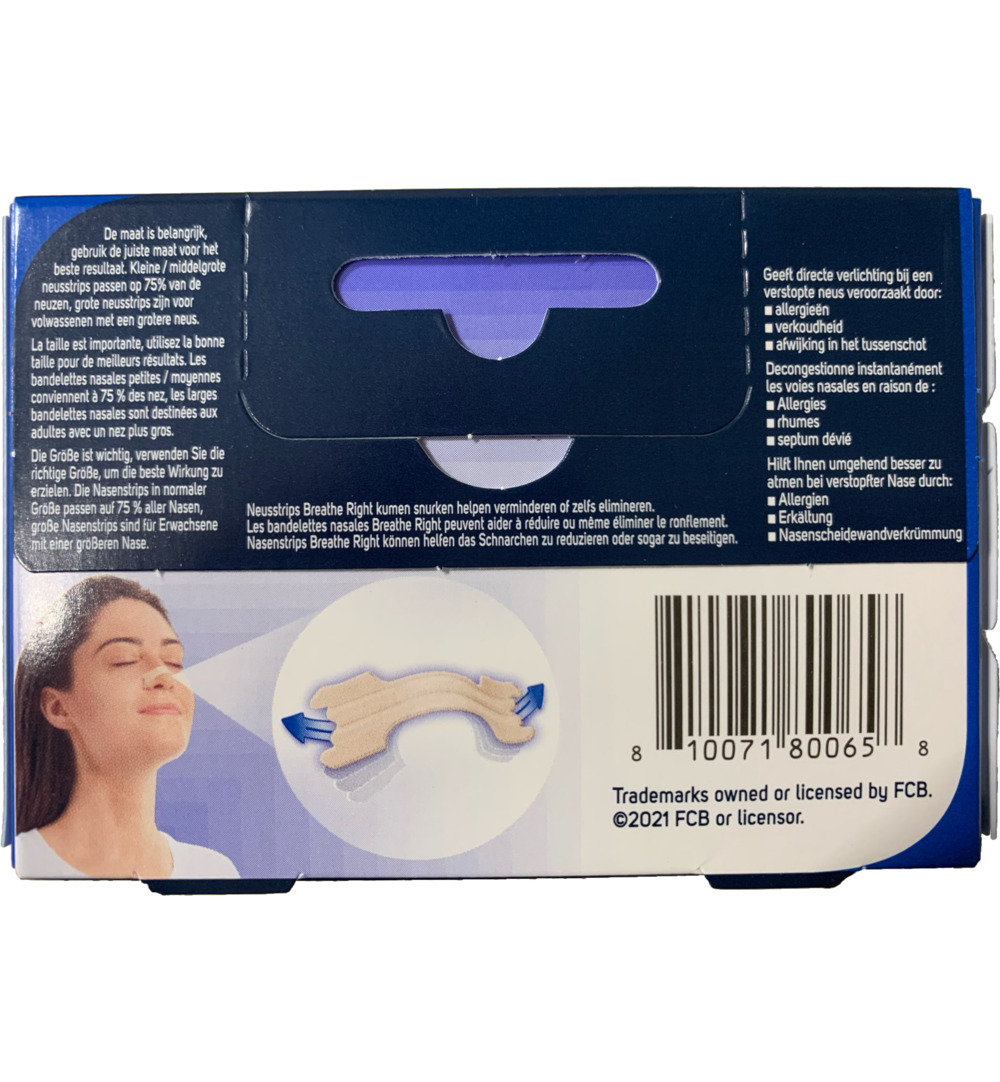 Breathe Right Large (30 stuks) - image 2