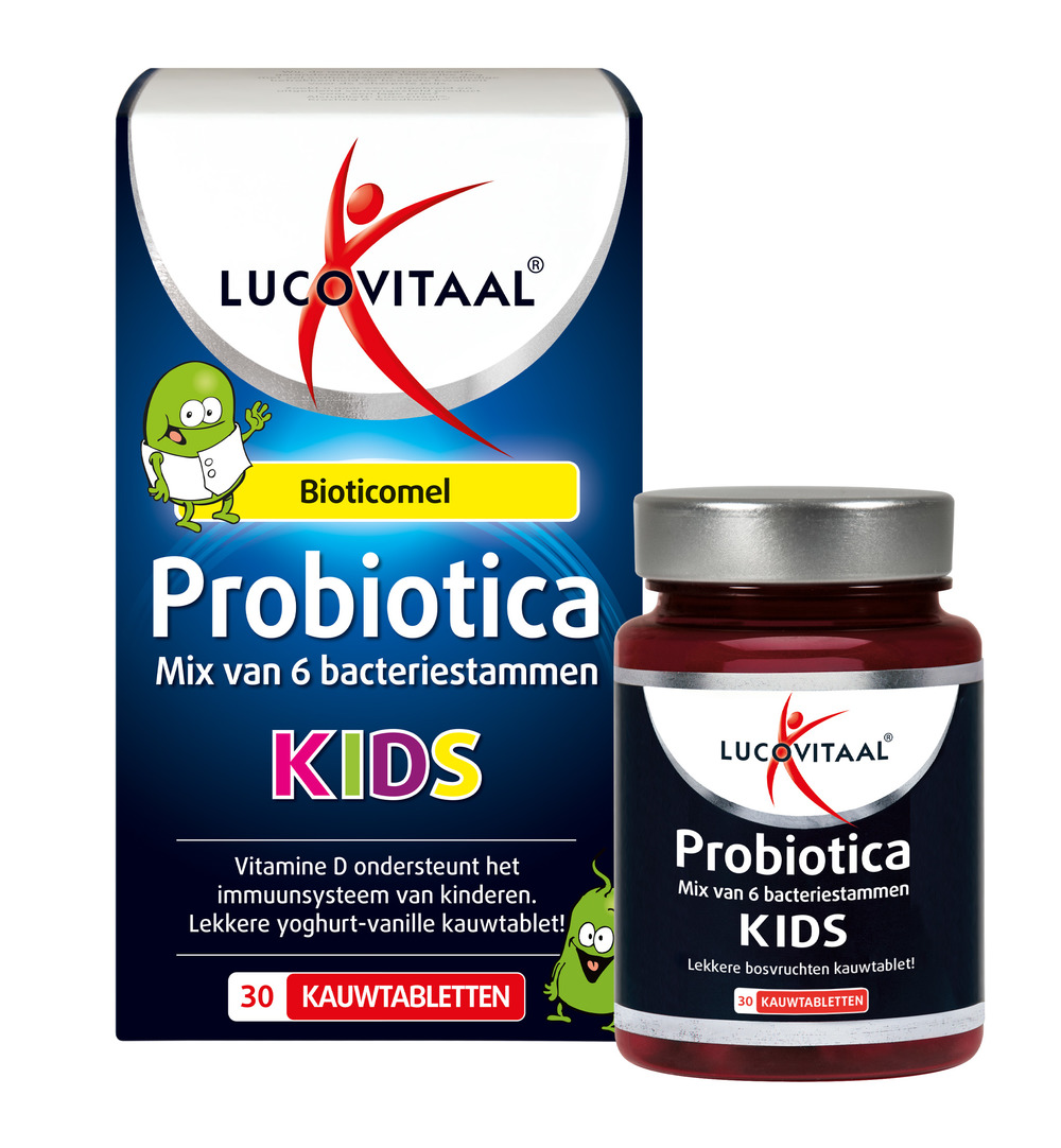Lucovitaal Probiotica Kids (30 kauwtabletten) - image 3