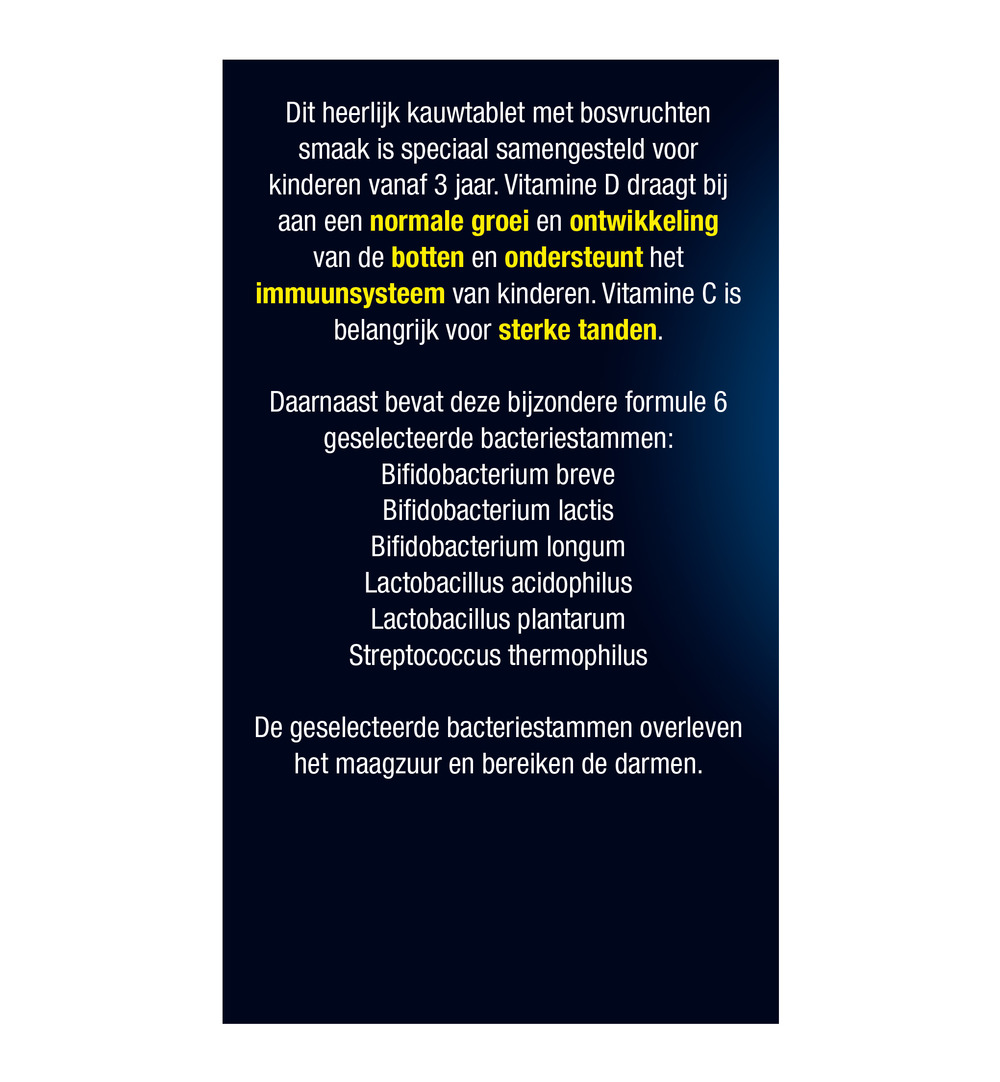 Lucovitaal Probiotica Kids (30 kauwtabletten) - image 5