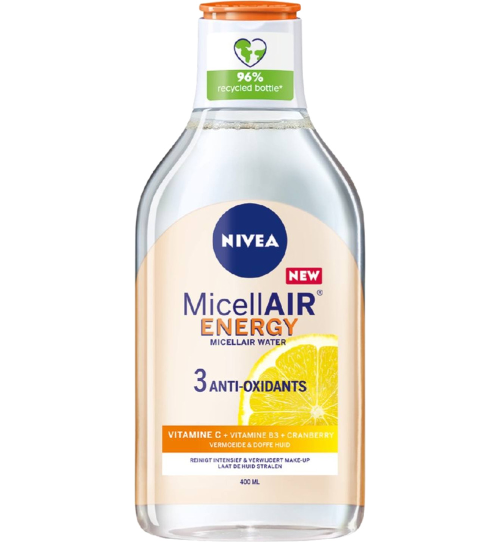 Nivea Micellair Water Energy Met Vitamine C (400 ml)