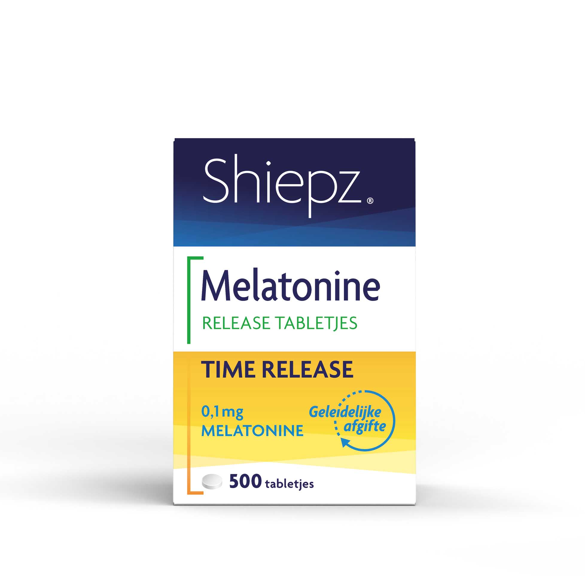 Shiepz Melatonine Time Release (500 tabletten)