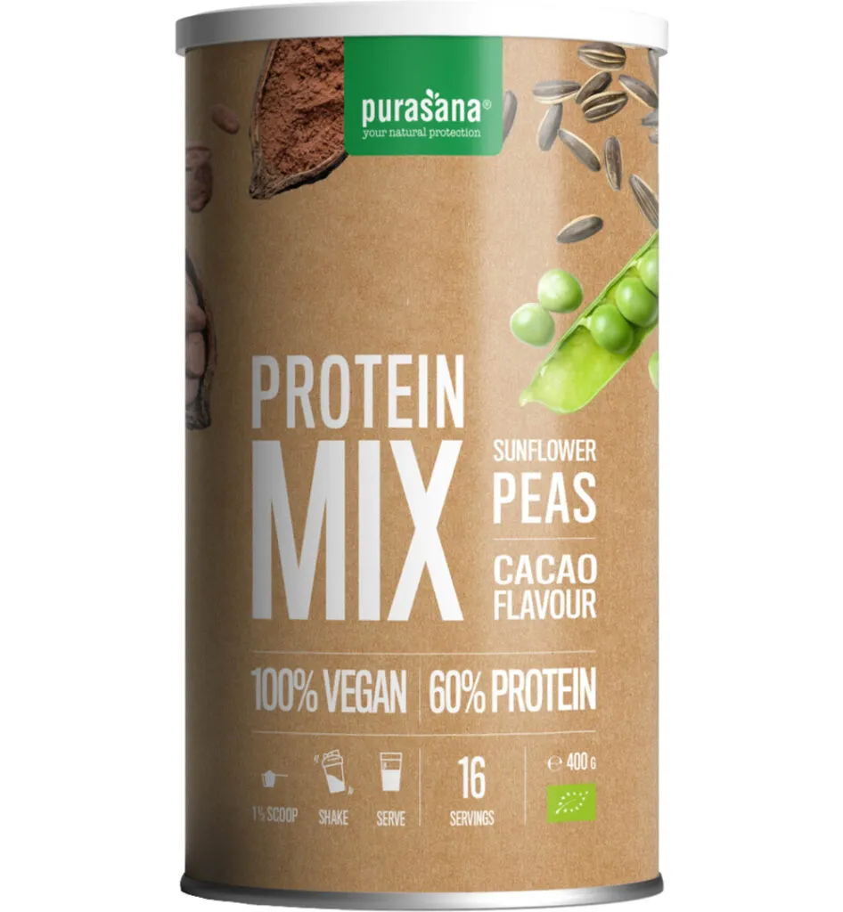 Purasana Protein mix pea sunflower (400 gr)