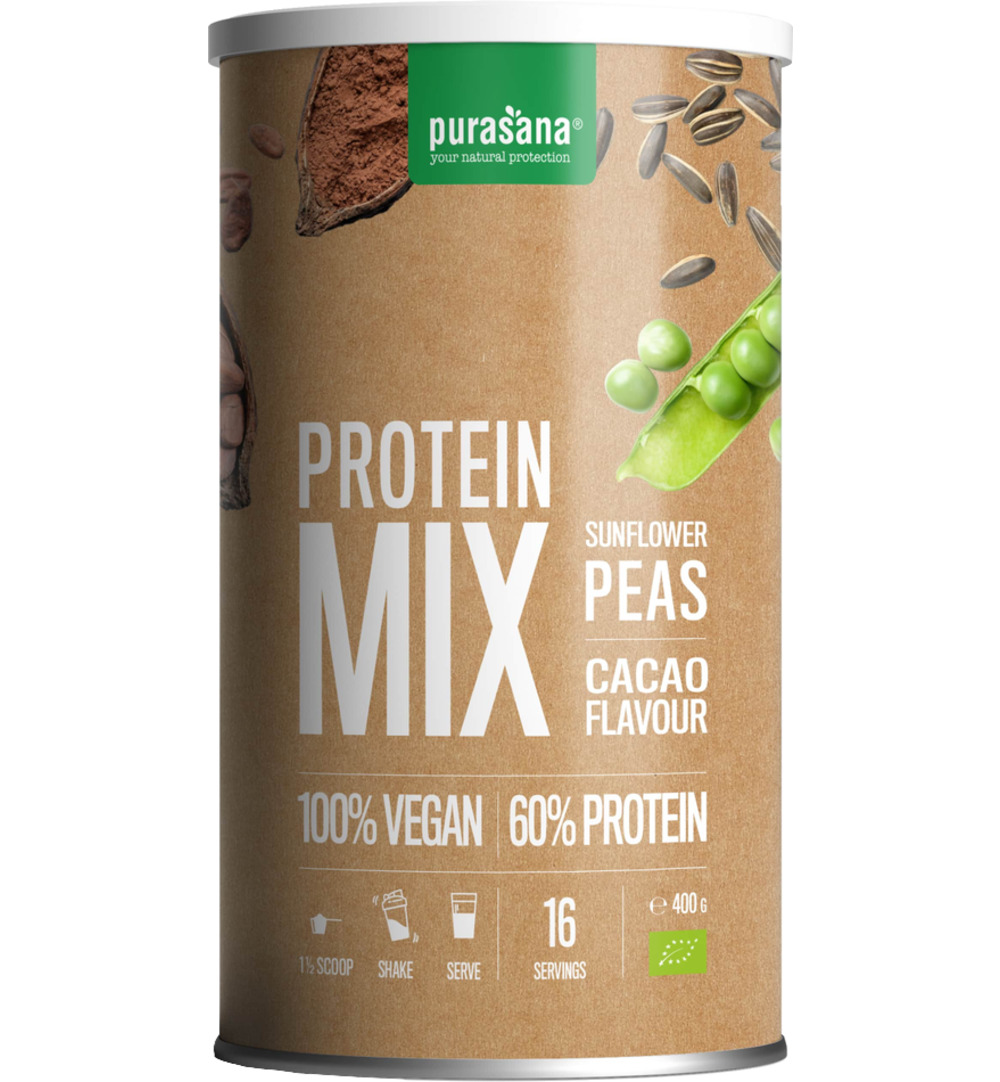 Purasana Protein mix pea sunflower (400 gr)