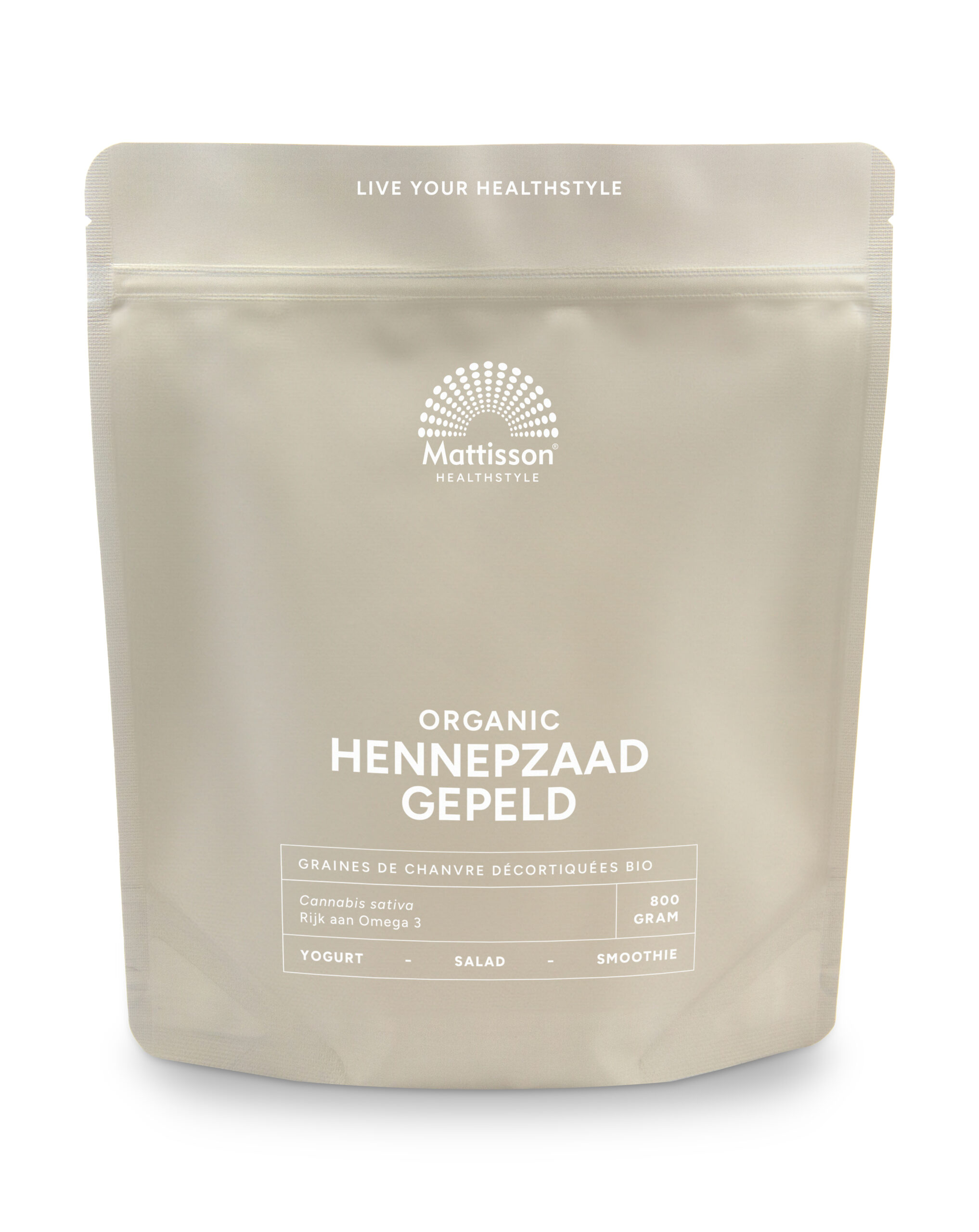 Mattisson Absolute Hennepzaad Gepeld (800 gr)