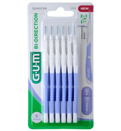 Gum Bi-direction 0.6mm (6 stuks)