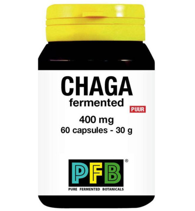 Snp Chaga fermented 400 mg puur (60 vega capsules)