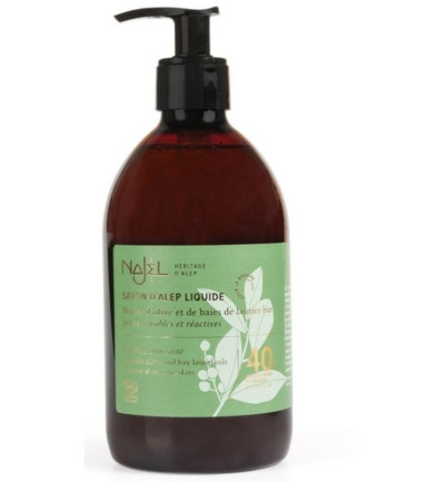 Najel Vloeibare zeep laurier pompflacon (500 ml)