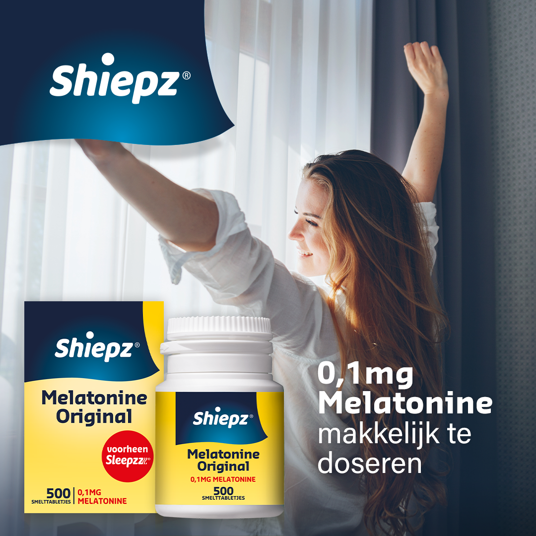 Shiepz Melatonine Original (500 tabletten) - image 3