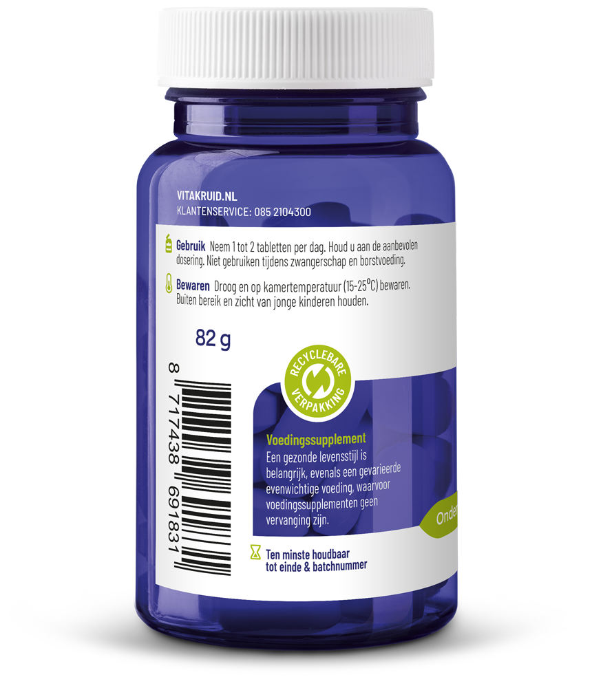 Vitakruid Femme Hormoon Support Oa Maca & Saffraan (60 tabletten)